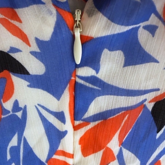 Lauren Ralph Lauren Maxi Off Shoulder Crinkled Georgette Floral Dress Size 10 - Picture 10 of 15